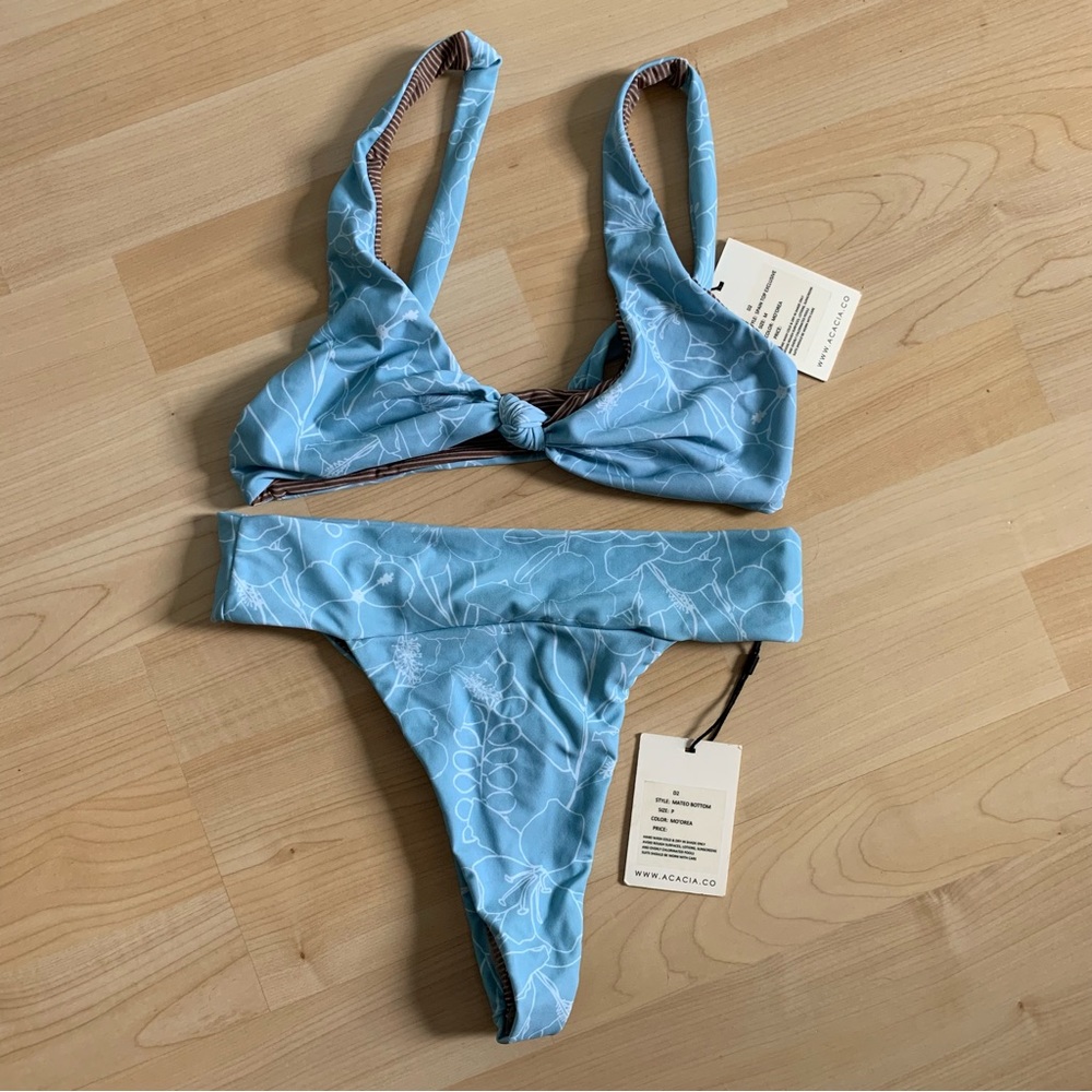 Acacia Swimwear Moorea Set Brand New with Tags